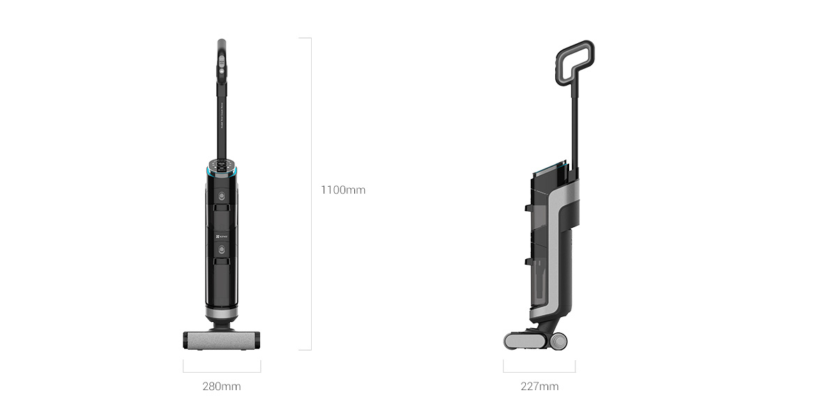 Dimensiones de la Apiradora EZVIZ RH1